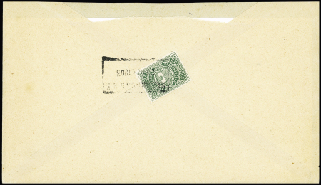Group of 8 different covers franked with ZEMSTVOS stamps