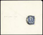 Group of 8 different covers franked with ZEMSTVOS stamps
