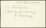 Group of 8 different covers franked with ZEMSTVOS stamps