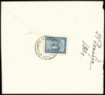 Group of 8 different covers franked with ZEMSTVOS stamps
