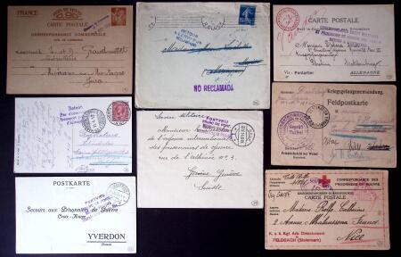 1864-1956, 69 lots de lettres préparés et décrits