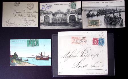 1864-1956, 69 lots de lettres préparés et décrits