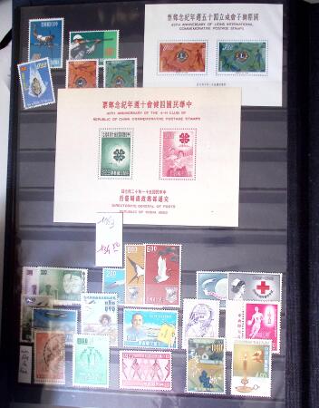 1960-2016, Mint nh collection of Taiwan in 5 stockbooks,