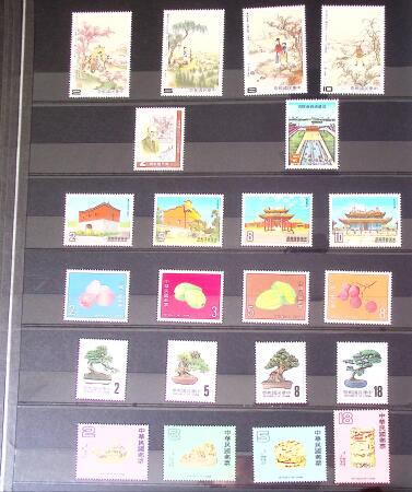 1960-2016, Mint nh collection of Taiwan in 5 stockbooks,
