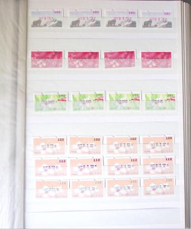 1960-2016, Mint nh collection of Taiwan in 5 stockbooks,
