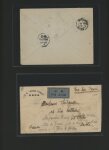 1901-34 Lot of 11 covers and cards with CIP, airs,