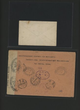 1901-34 Lot of 11 covers and cards with CIP, airs,