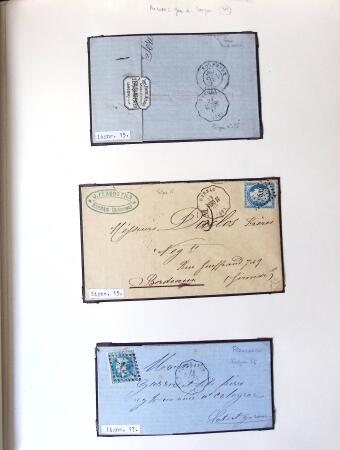 CONVOYEURS STATIONS et LIGNES, 1869-1900, Collection