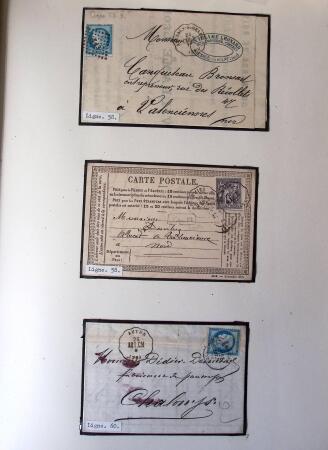 CONVOYEURS STATIONS et LIGNES, 1869-1900, Collection