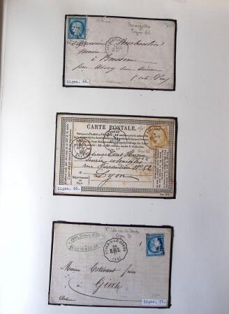 CONVOYEURS STATIONS et LIGNES, 1869-1900, Collection
