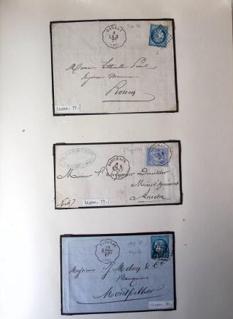CONVOYEURS STATIONS et LIGNES, 1869-1900, Collection