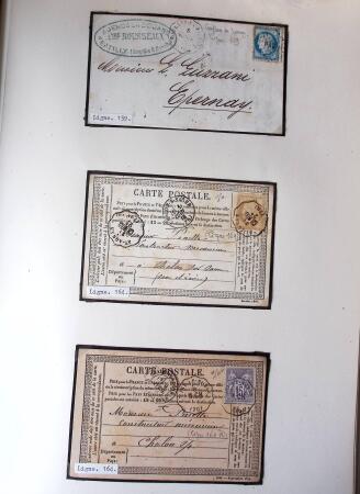 CONVOYEURS STATIONS et LIGNES, 1869-1900, Collection