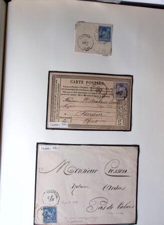 CONVOYEURS STATIONS et LIGNES, 1869-1900, Collection