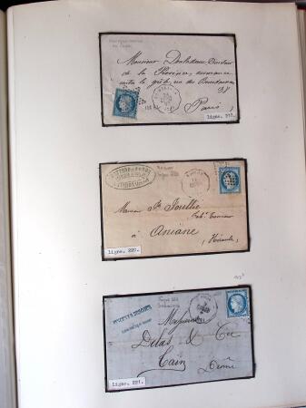 CONVOYEURS STATIONS et LIGNES, 1869-1900, Collection