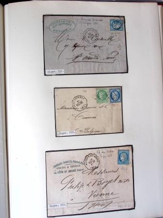 CONVOYEURS STATIONS et LIGNES, 1869-1900, Collection