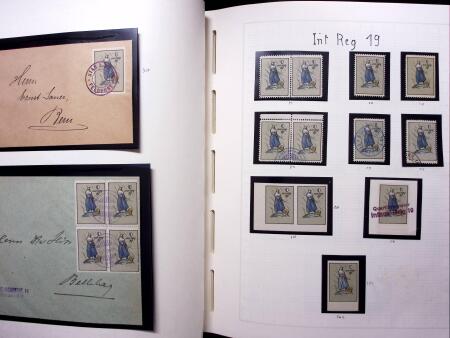 1914-18 Gut ausgebaute und reichhaltige Sammlung in