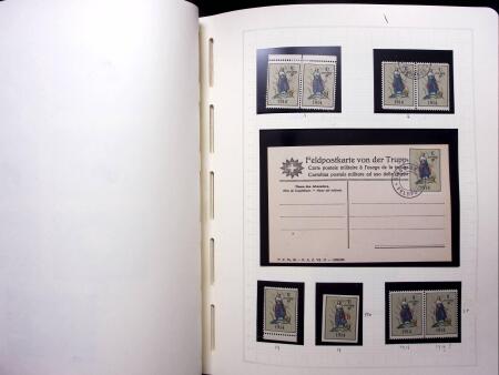 1914-18 Gut ausgebaute und reichhaltige Sammlung in