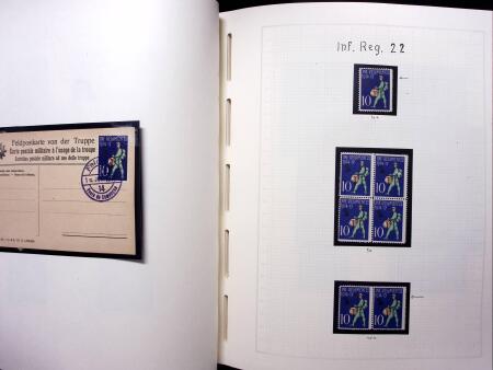 1914-18 Gut ausgebaute und reichhaltige Sammlung in