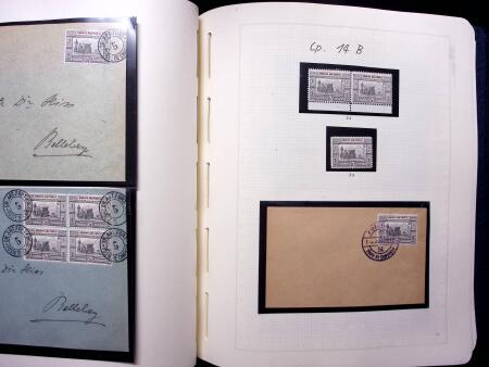 1914-18 Gut ausgebaute und reichhaltige Sammlung in