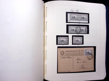 1914-18 Gut ausgebaute und reichhaltige Sammlung in
