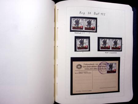 1914-18 Gut ausgebaute und reichhaltige Sammlung in