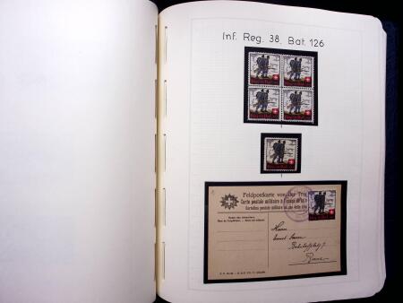 1914-18 Gut ausgebaute und reichhaltige Sammlung in