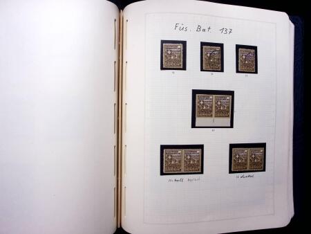 1914-18 Gut ausgebaute und reichhaltige Sammlung in