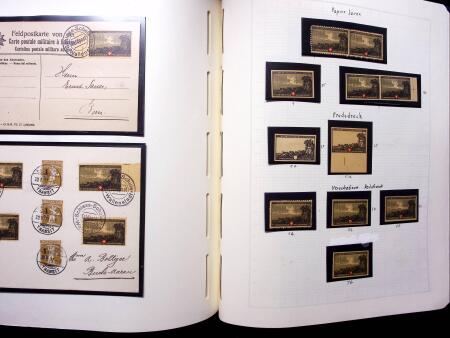 1914-18 Gut ausgebaute und reichhaltige Sammlung in