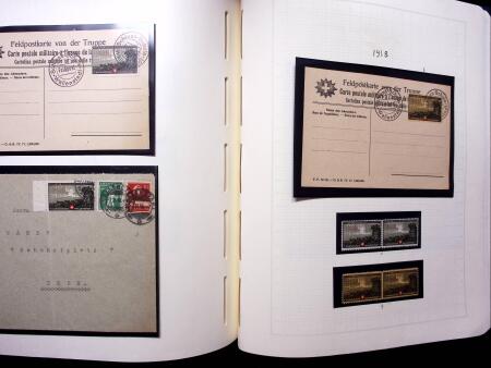 1914-18 Gut ausgebaute und reichhaltige Sammlung in