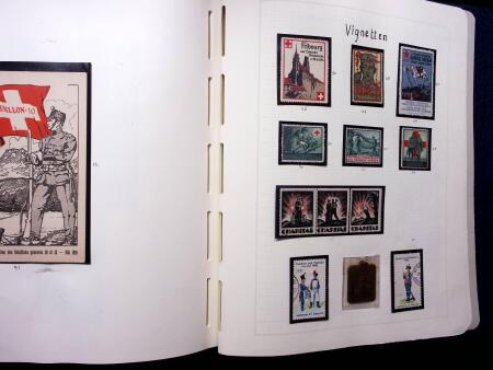 1914-18 Gut ausgebaute und reichhaltige Sammlung in