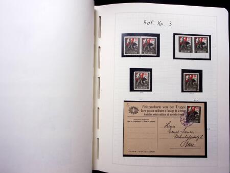 1914-18 Gut ausgebaute und reichhaltige Sammlung in