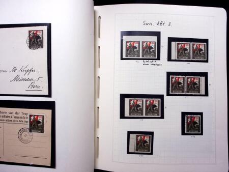 1914-18 Gut ausgebaute und reichhaltige Sammlung in