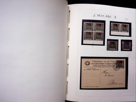 1914-18 Gut ausgebaute und reichhaltige Sammlung in