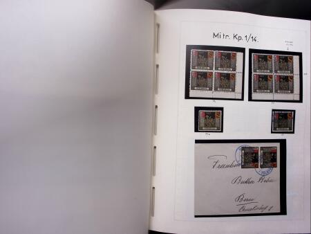 1914-18 Gut ausgebaute und reichhaltige Sammlung in