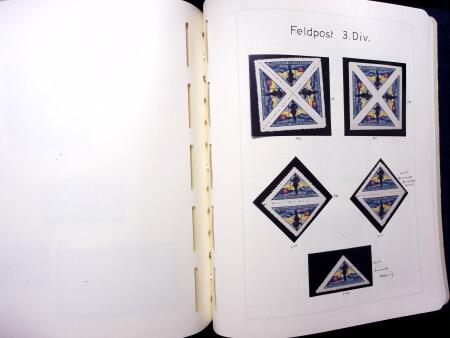 1914-18 Gut ausgebaute und reichhaltige Sammlung in