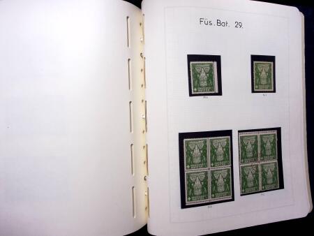 1914-18 Gut ausgebaute und reichhaltige Sammlung in