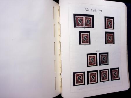 1914-18 Gut ausgebaute und reichhaltige Sammlung in