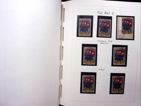 1914-18 Gut ausgebaute und reichhaltige Sammlung in