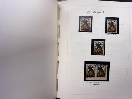 1914-18 Gut ausgebaute und reichhaltige Sammlung in