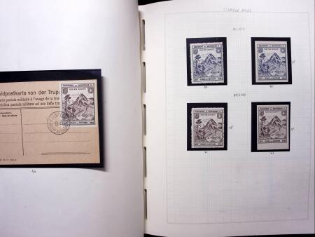 1914-18 Gut ausgebaute und reichhaltige Sammlung in