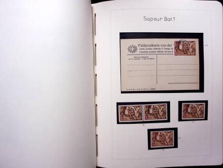 1914-18 Gut ausgebaute und reichhaltige Sammlung in