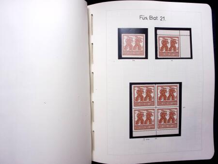 1914-18 Gut ausgebaute und reichhaltige Sammlung in