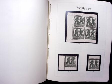 1914-18 Gut ausgebaute und reichhaltige Sammlung in