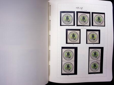 1914-18 Gut ausgebaute und reichhaltige Sammlung in