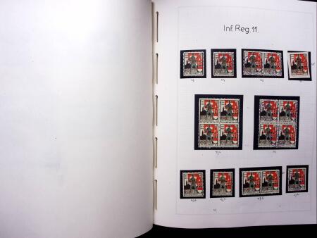 1914-18 Gut ausgebaute und reichhaltige Sammlung in
