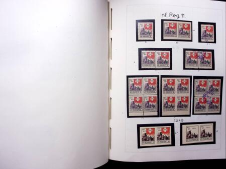 1914-18 Gut ausgebaute und reichhaltige Sammlung in