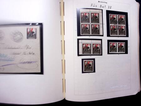 1914-18 Gut ausgebaute und reichhaltige Sammlung in