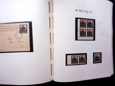1914-18 Gut ausgebaute und reichhaltige Sammlung in