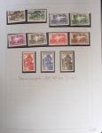 1937-1952, Collection de séries coloniales, neuf **,