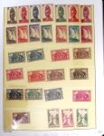 1937-1952, Collection de séries coloniales, neuf **,
